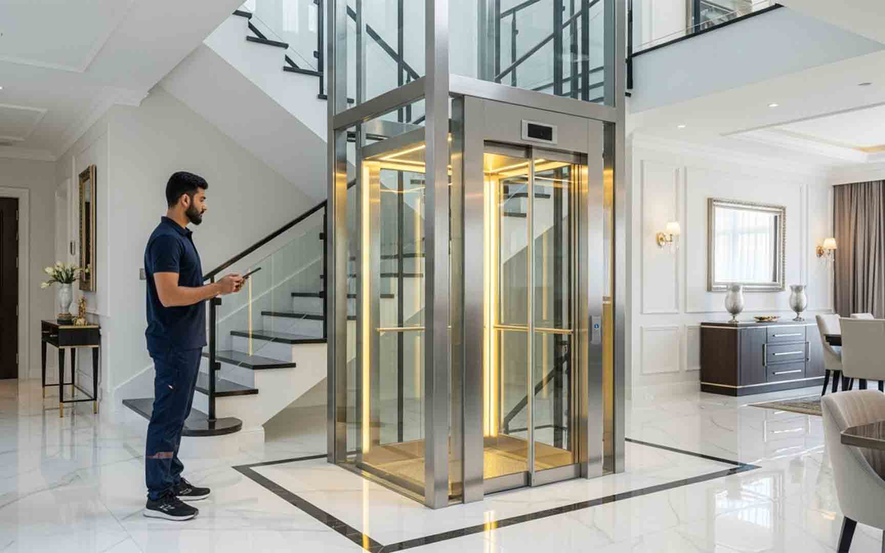 افضل شركات تركيب المصاعد المنزلية